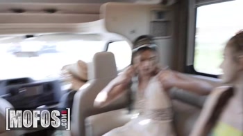 MOFOS - Lila Love Be Quiet While Getting Fucked Hard By Johnny On A Festival Road Trip