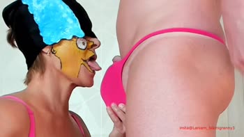 Stepmom's Sassy Swallow: Ladyloveyoung60 Teaches Stepson a Lesson