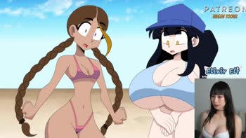 elixir_elf - Elixir Elf's Anime Cosplay Adventure at Danude's Nude Beach