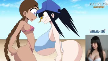 elixir_elf - Elixir Elf's Anime Cosplay Adventure at Danude's Nude Beach