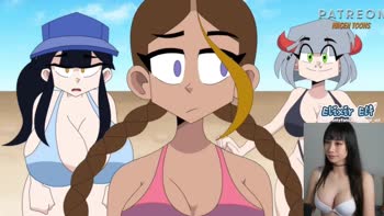 elixir_elf - Elixir Elf's Anime Cosplay Adventure at Danude's Nude Beach