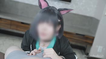 Kazusa's Cosplay Creamy Surprise: AliceHolic13 in Blue Archive