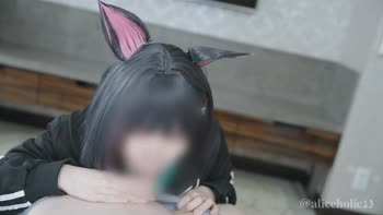 Kazusa's Cosplay Creamy Surprise: AliceHolic13 in Blue Archive