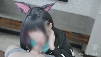 Kazusa's Cosplay Creamy Surprise: AliceHolic13 in Blue Archive