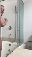 Hel Silva's Sultry Shower Surprise - Exclusive Danude Content
