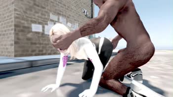 Tooncoxxx's Gwen Stacy Interracial Adventure in HD
