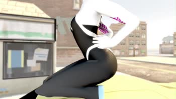 Tooncoxxx's Gwen Stacy Interracial Adventure in HD