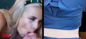 Ellie Shou Blows Away the Competition in Sizzling Blowjob Battle