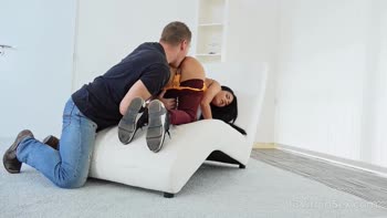 Spanish Cutie's 18+ Debut: Virgin to Blowjob Seductress