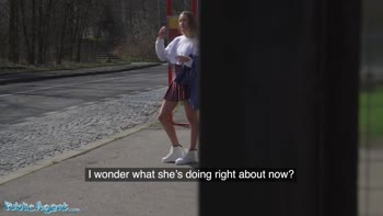 Ivi Rein's Outdoor English Lesson: Sucking Dick in Public
