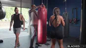 Kelsi Monroe Takes On Jason Luv's BBC In Sizzling Interracial Gym Fling