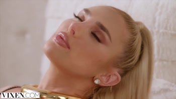 VIXEN Hot blonde bombshell Kenzie Anne seduces married man