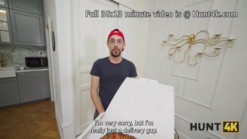 HUNT4K. Pussy for Pizza