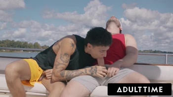 Angel Elias' Curious Straight Friends Get Wild On A Boat