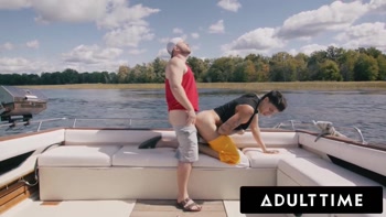 Angel Elias' Curious Straight Friends Get Wild On A Boat