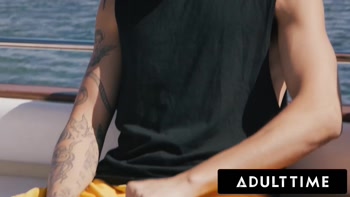 Angel Elias' Curious Straight Friends Get Wild On A Boat