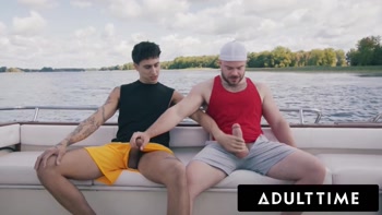 Angel Elias' Curious Straight Friends Get Wild On A Boat
