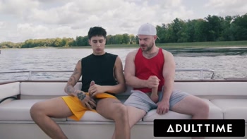 Angel Elias' Curious Straight Friends Get Wild On A Boat