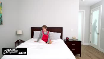 Step Niece Teaches Horny Step-Uncle A Lesson in Lust