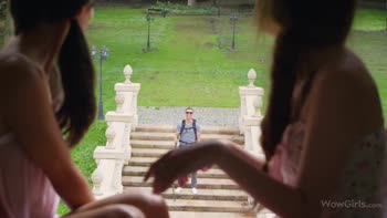 Shrima Malati & Elle Rose Share a Wild Stranger Threesome