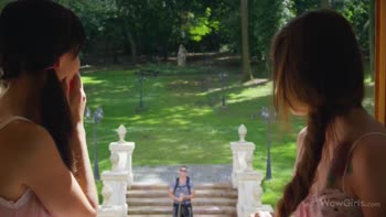 Shrima Malati & Elle Rose Share a Wild Stranger Threesome
