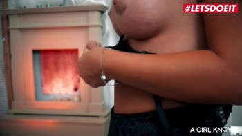 Lana Roy & Alya Stark's Romantic Retreat: Sensual Lesbians Share Intimate Moments