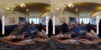 Violet Starr and Gianna Dior Join Poker Pro Kyle Mason for a Hot VR Orgy