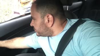 MayyLu's Uber Ride Turns Naughty - A Sexy Solo Ride