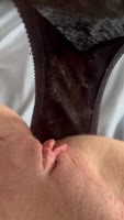 Lanasweeet's Soaked Panty Delight: Wet, Lubed & Fingered