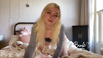 Bambi Paige Teaches You to Be a Good Boy with Cei Encouragement