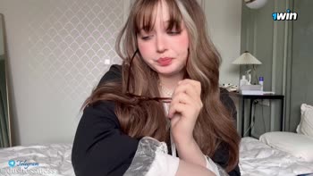ShyBlanche's Naughty Surprise: Nerdy Girl Serves Sloppy POV Blowjob