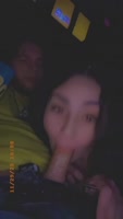 DrippyMJ69's Movie Theatre Blow Job Spectacle: Cum Filled Mouth