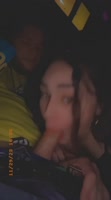 DrippyMJ69's Movie Theatre Blow Job Spectacle: Cum Filled Mouth