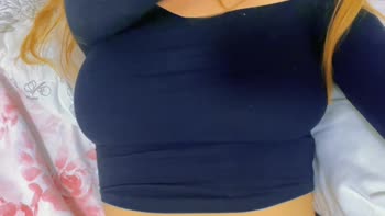 AriaHoe's Sultry Solo: Big Tits & Tight Pussy Creampie Fun