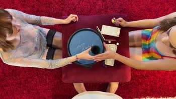 Alice & BFF Redhead Handjob Challenge: Ignoring Edging Pov