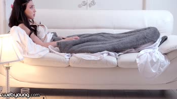 Gianna Dior & Jade Baker's Teenage Lesbians Caught in Steamy Lingerie Moment