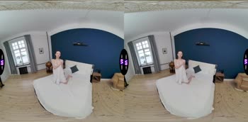 Daa's Sultry Solo VR: Orgasmic Bliss After Stripping Down