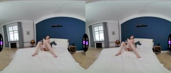Daa's Sultry Solo VR: Orgasmic Bliss After Stripping Down