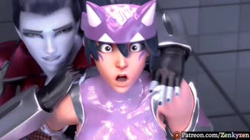 KingVideoHD's DVA Takes Big Cock in 60FPS Futa Fantasy