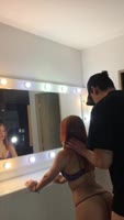 SkinnyOrange's Sizzling Step Fantasy: Blowjob and Masturbation Before Work