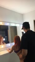 SkinnyOrange's Sizzling Step Fantasy: Blowjob and Masturbation Before Work