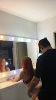SkinnyOrange's Sizzling Step Fantasy: Blowjob and Masturbation Before Work