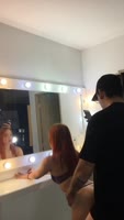 SkinnyOrange's Sizzling Step Fantasy: Blowjob and Masturbation Before Work
