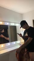 SkinnyOrange's Sizzling Step Fantasy: Blowjob and Masturbation Before Work