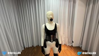 LTX Natallien - Natallien's Latex Fantasy: All Holes Filled POV Fun
