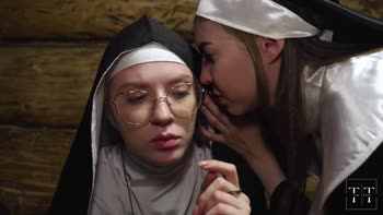 stal_White_off - Stal's Holy Service: A Nun's Obedience Tested