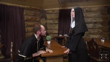 stal_White_off - Stal's Holy Service: A Nun's Obedience Tested