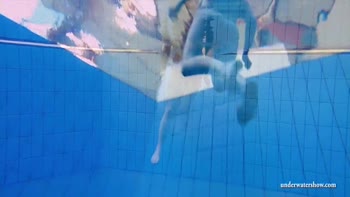 Lucie's Underwater Temptation: Wet and Wild Solos