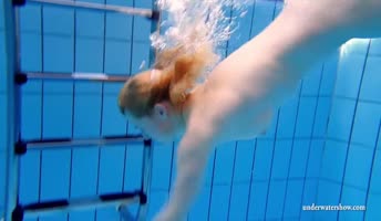 Lucie's Underwater Temptation: Wet and Wild Solos