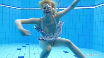 Lucie's Underwater Temptation: Wet and Wild Solos